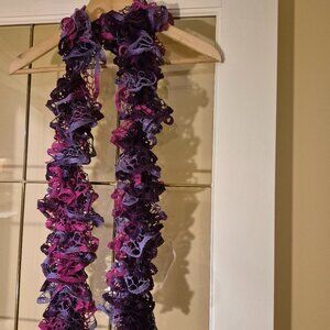 Handmade Colorful Knit Scarf